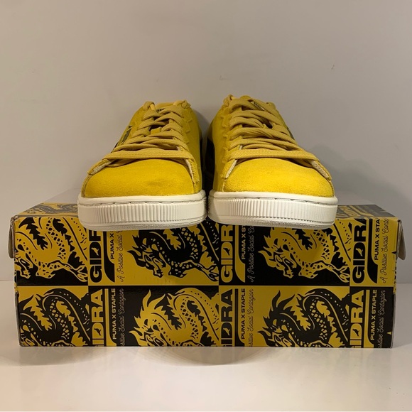 🐲 [BRAND NEW] PUMA SUEDE JEFF STAPLE GIDRA MENS SHOES SIZE 12 SNEAKERS 🐲 - Picture 4 of 11